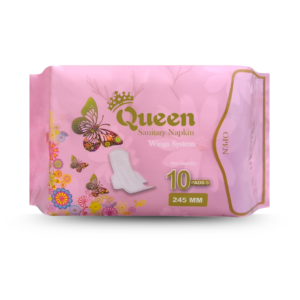 Queen Ultra Thin Sanitary Napkin 245mm
